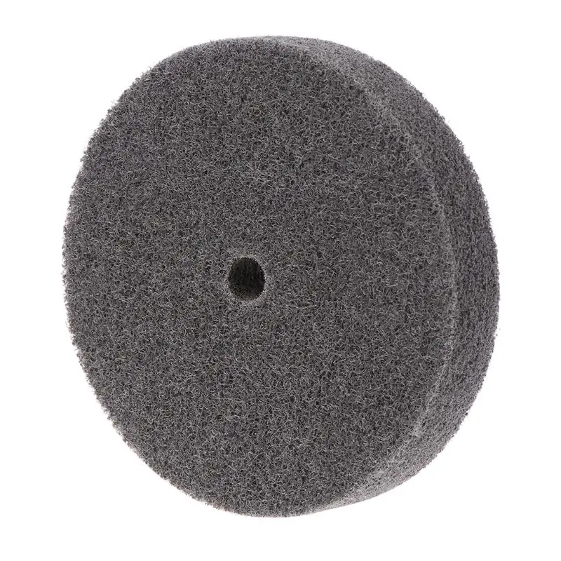 Mini spazzola abrasiva in fibra nylon levigatura per lucidatura della testa lucidatura utensile elettrico abrasivo