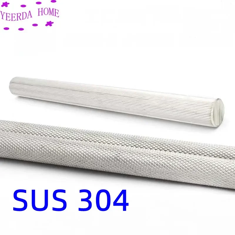 

Surface embossing Stainless Steel 304 Rod Bar soild Round Bar Straight grain Chequered knurled Metal rod