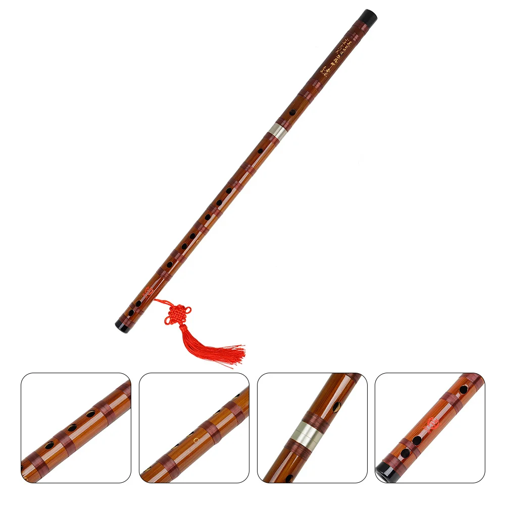

Practicing Flute Beginner Bamboo Traditional Chinese Clarinet Instrument Bitter
