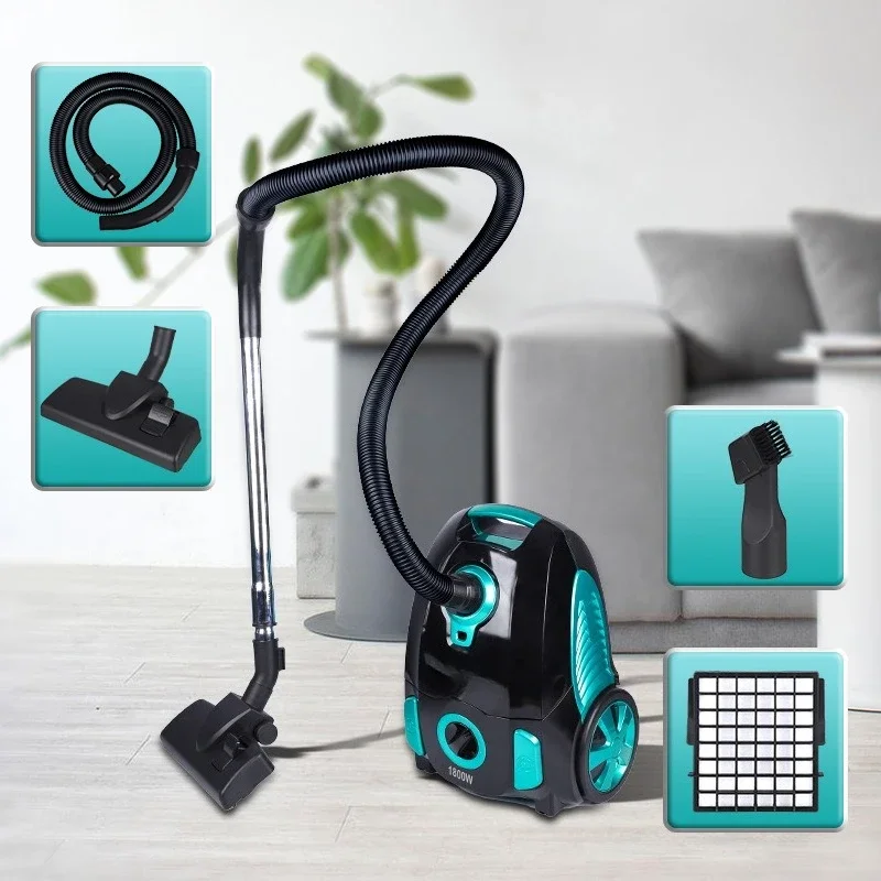 

1800W high-power household handheld foot pedal convenient horizontal multifunctional vacuum cleaner