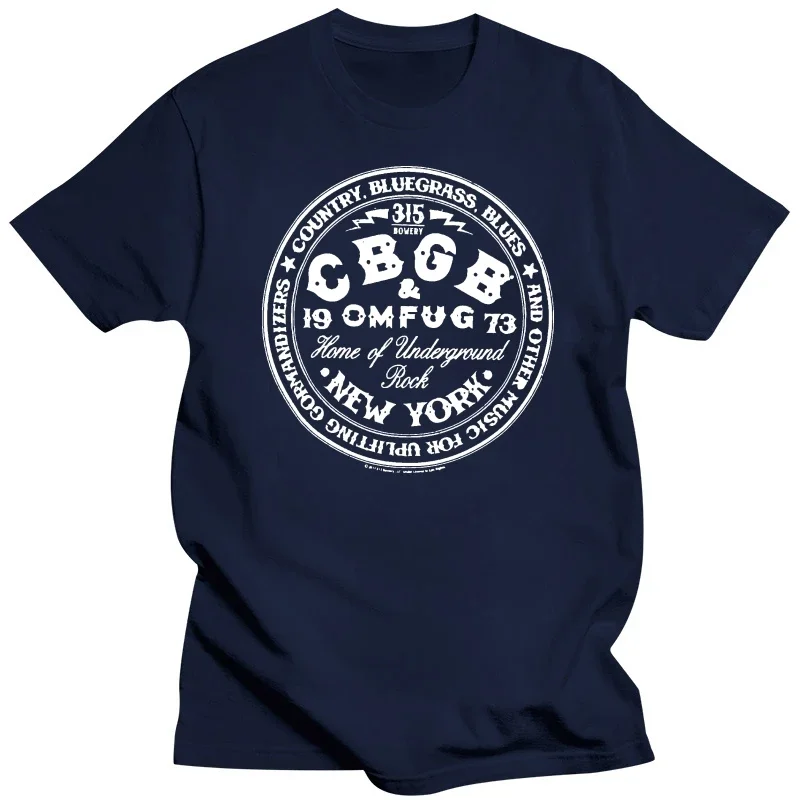 X Large Black Cbgb Men Cbgb Circle T Shirt  men clothing  oversized graphic t shirts  harajuku funny tees style informal fashion