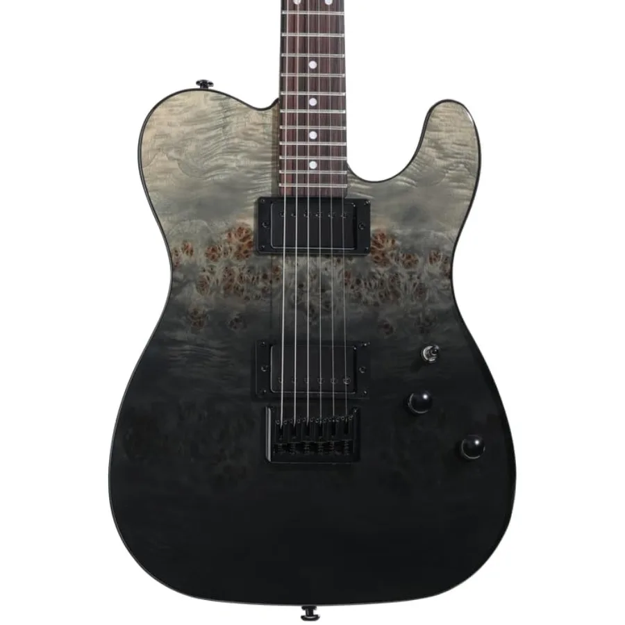 

Электрогитара PT Standard - Black Fade Burst Burl