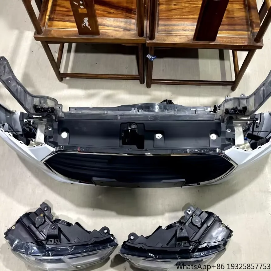 For A3 Front Lip, Front Bumper, Grille, Headlights, Radiator Cap, Fenders, Front Nose Assembly 2016-2018