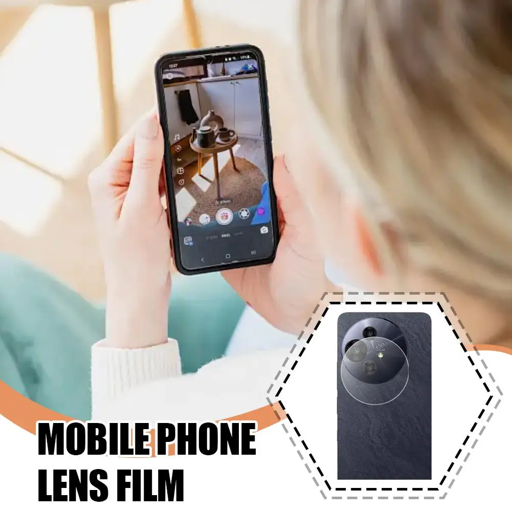 For Tcl 50/50 Pro Nxtpaper Lens Glass Protective Film Penetration Scratch-resistant Mobile Protective Camera High Film Y8i4