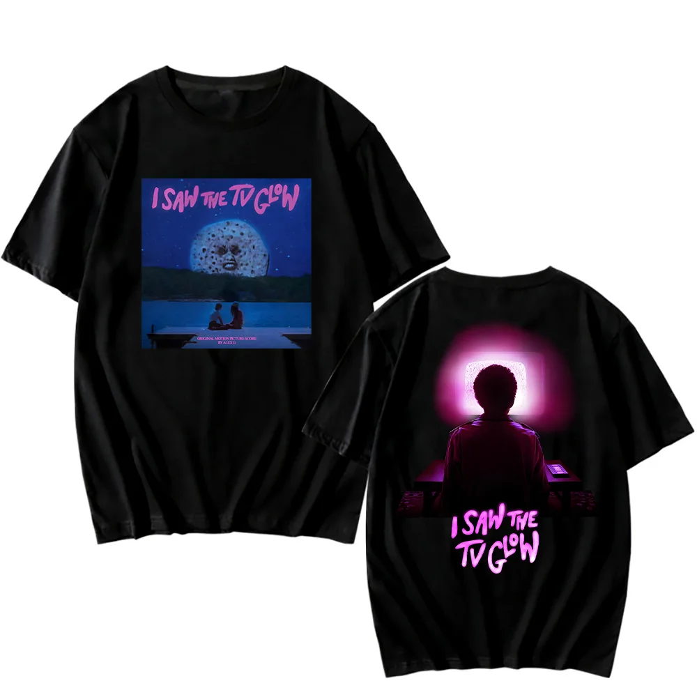 Alex G I Saw The TV Glow Graphic Print Tshirt Fashion Fun Popular Tee Unisex Vintage Top New Cotton Creative Aesthetic T-shirts