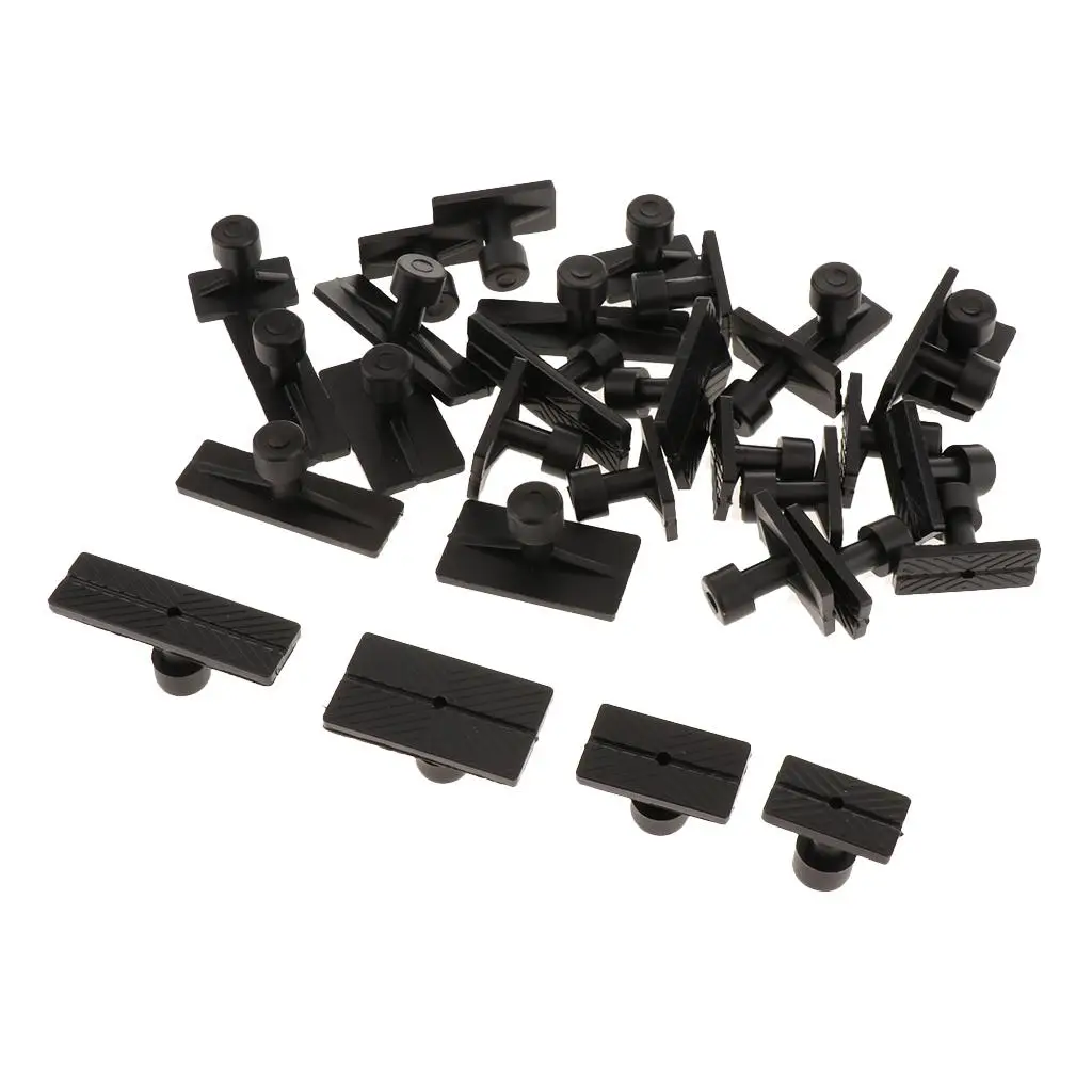 

30Pcs Nylon round tab puller paintless dent repair tool glue pulling system