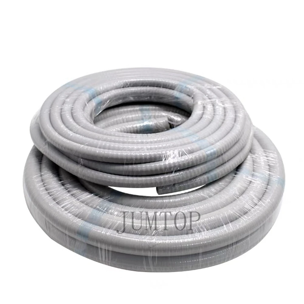 10M Roll Dental Suction Tubing Silicone Hose 11mm & 17mm ID Dual Channel Strong Weak Tube for Dental Chair Unit