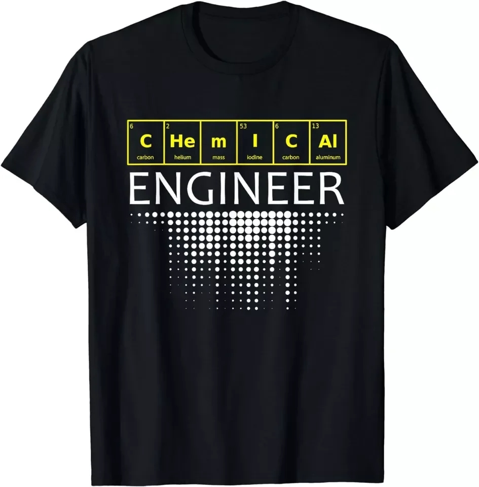 Chemical Engineer Engineering Gift Men's Unisex Cotton T-Shirt Size S-5XL