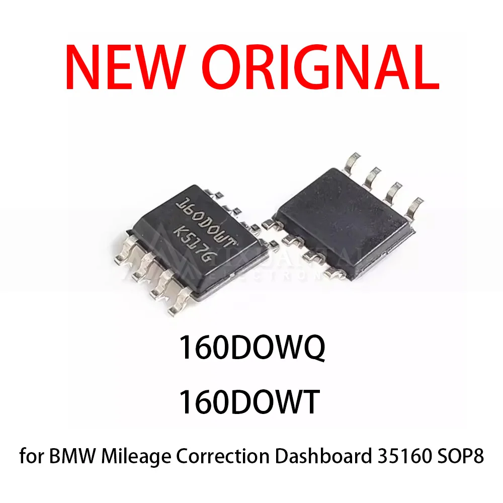 (5-10piece) 100% New original M35160 160DOWQ 160D0WQ 160DOWT 160D0WT for BMW Mileage Correction Dashboard 35160 SOP8