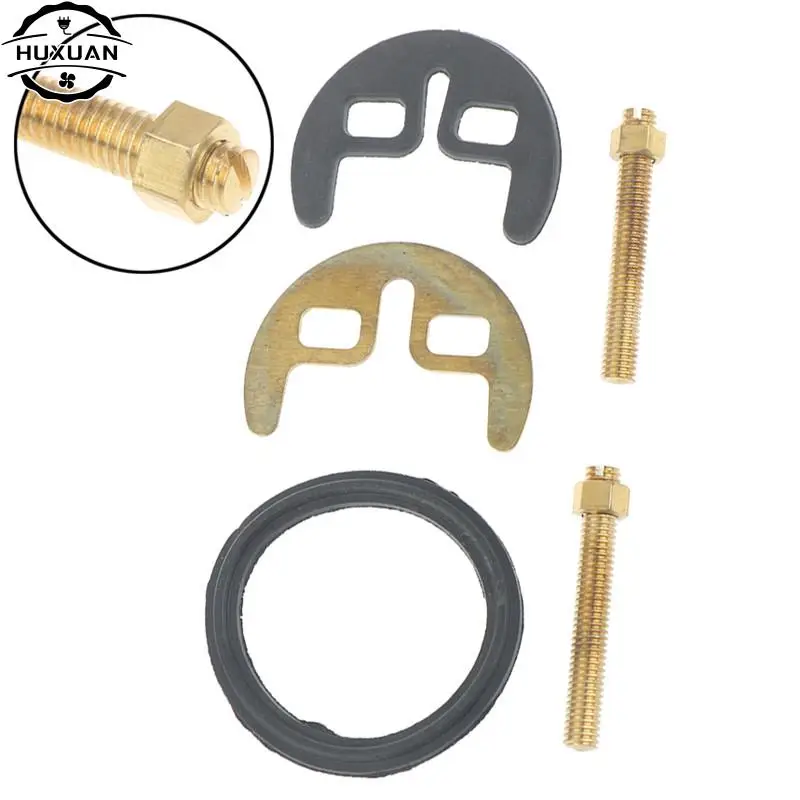 Kitchen Tap Faucet Fixing Fitting Kit M8 Bolt Washer Wrench Plate Set Basin Tool Bathroom Faucet Accessories