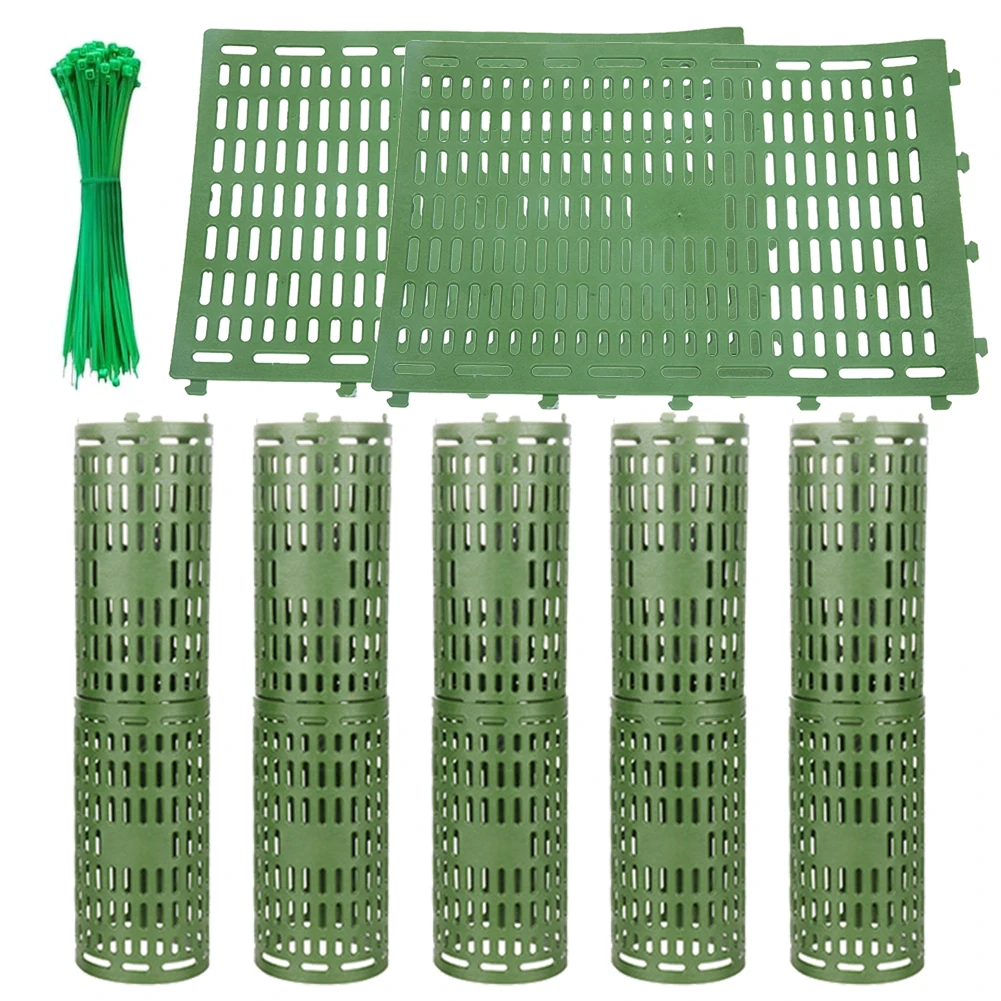 

Tree Damage Prevention Tree Guard Easy To Install Effective Defense Pre-shaped For Installation Stackable & Expandable