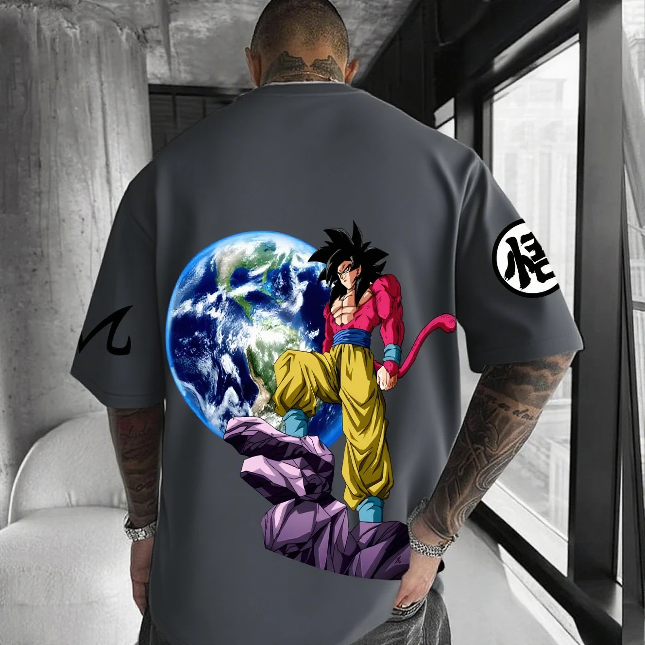 2026 جديد لعبة دراغون بول سوبر سايان أنيمي الرجال النساء تي شيرت قصير الأكمام الجرافيك المحملة الصيف الشارع الشهير ملابس علوية غير رسمية Y2k الملابس #1