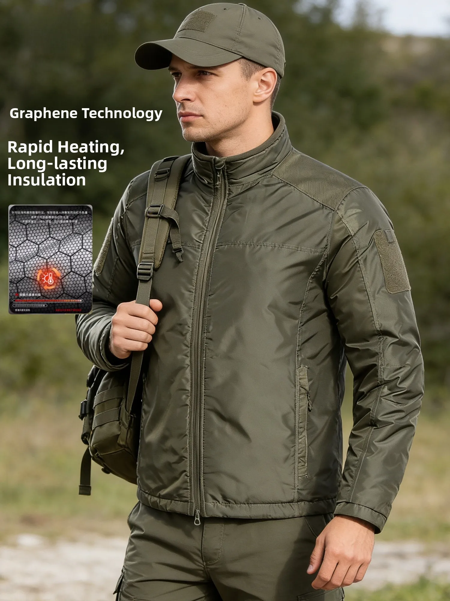 

New Tactical Cotton Jaet Multifunctional Stand Collar Warmth Camouflage Cold Resistant down Jaet Winter Outerwear