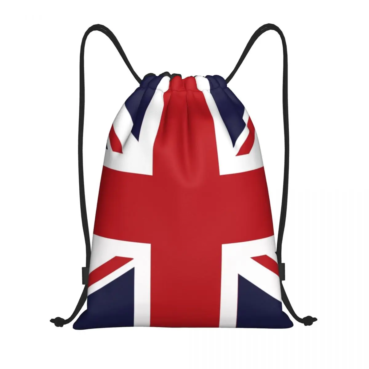 Union Jack Flag Of The UK Drawstring Backpack Sports Gym Bag for Women Men United Kingdom British Training Sackpack