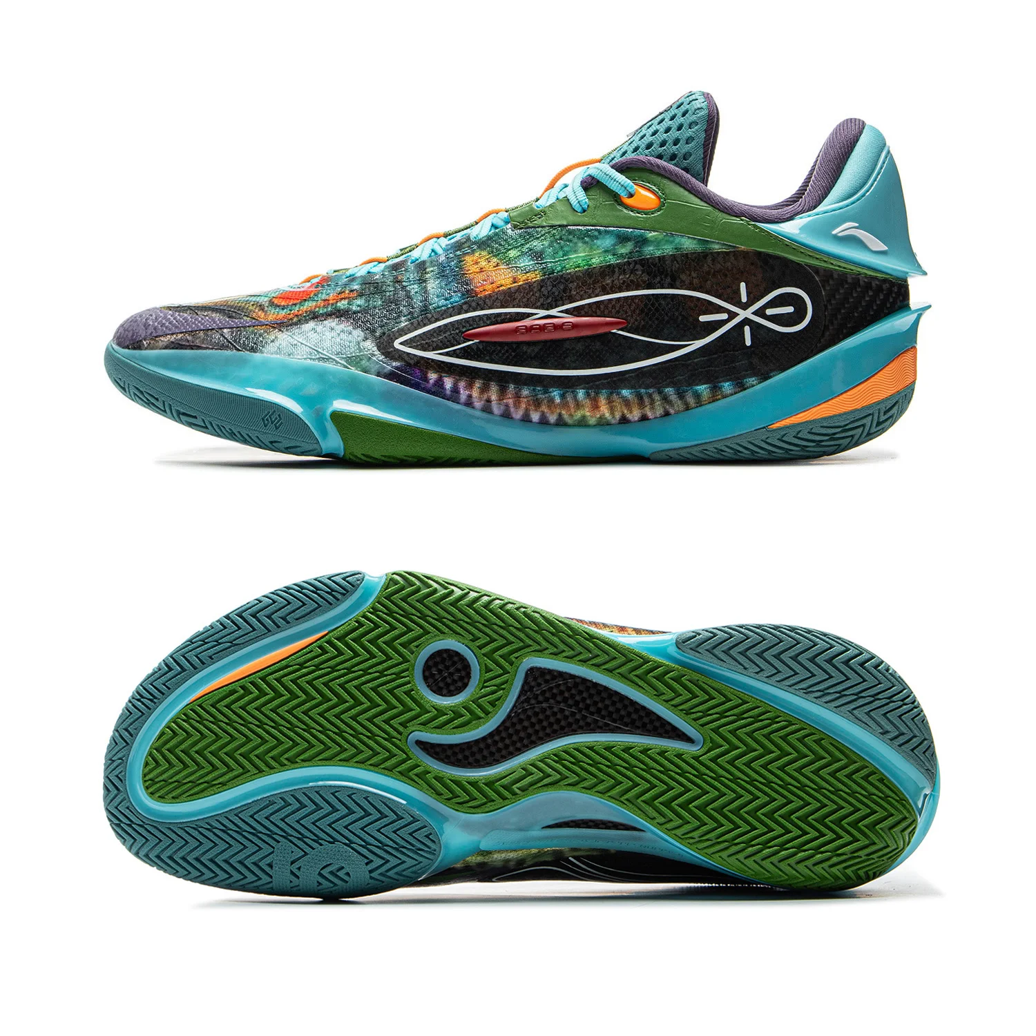 Li-Ning メンズ WADE 808 5 ULTRA プロバスケットボールシューズ SUPER