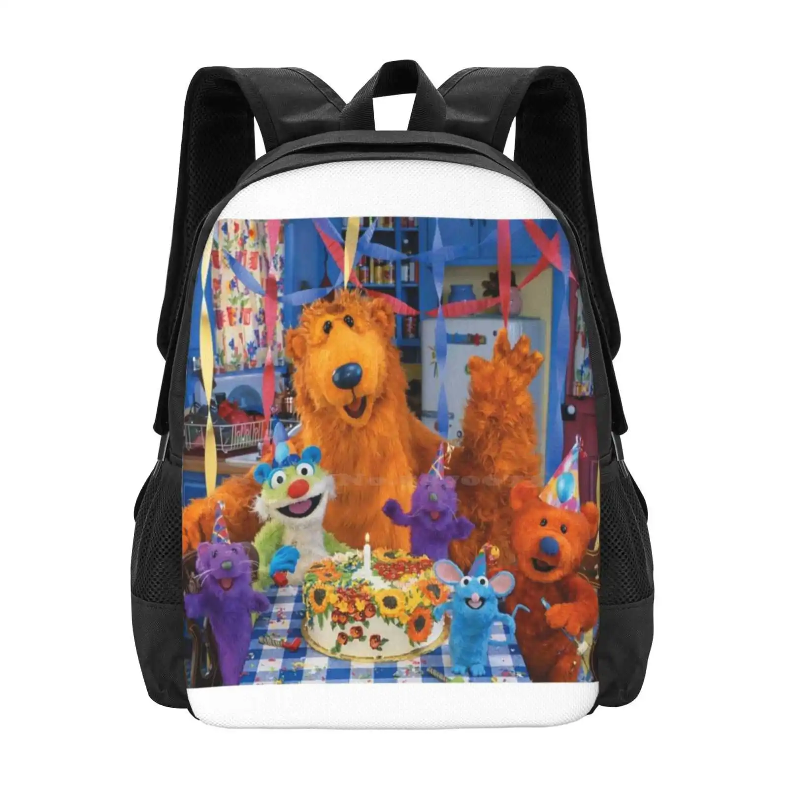 

Bear In The Big Blue House Hot Sale Schoolbag Backpack Fashion Bags Bear Nella Grande Blu Bear En La Gran Azul B  R Im Gro 