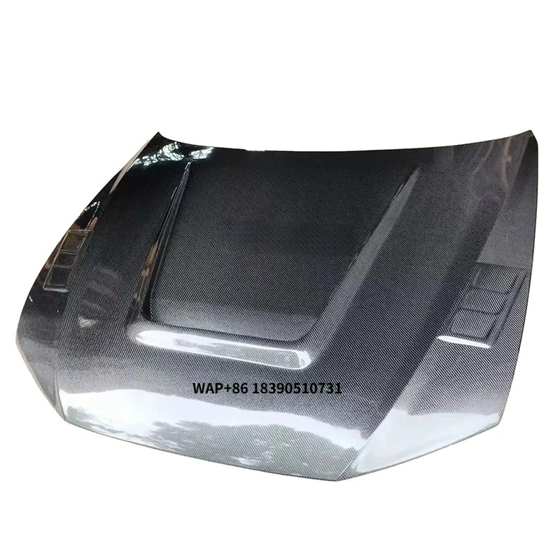 

Hot Sale Carbon Fiber Fibre Front Hood Engine Bonnet Vent Body Kit Fits for RS6 C8
