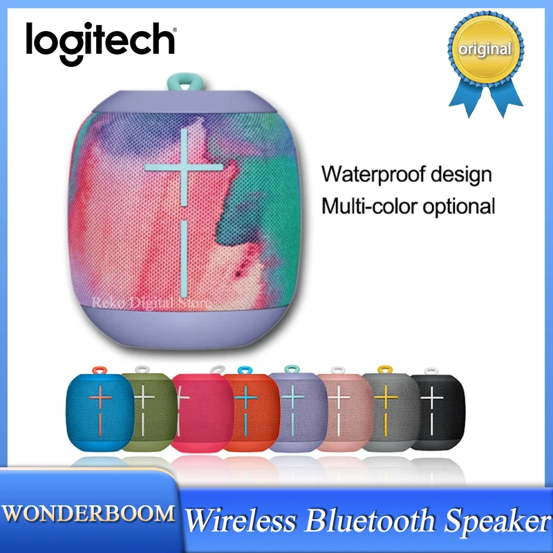 Logitech Ultimate Ears UE WONDERBOOM 1 Outdoor Bluetooth Speaker IPX7 Waterproof Long battery life Portable wireless speaker