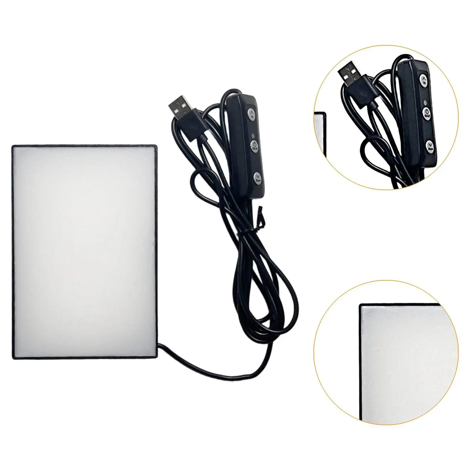 Slide Viewer Light Box Christmas Gift 5800K Standard Daylight Color Professional Photographers Accessories Light Scanner Sturdy