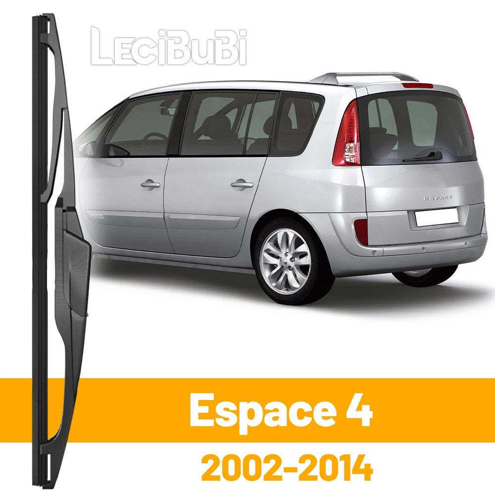 For Renault Espace 4 2002-2014 2010 2011 2012 2013 Rear Windshield Windscreen Wiper Blade Tailgate Window Wipers Accessories