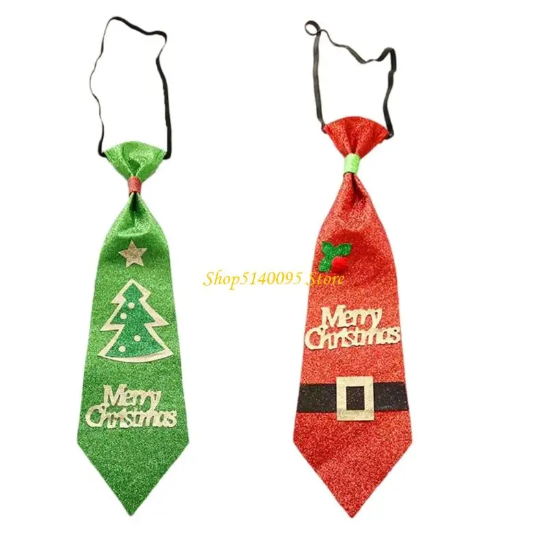 

Dxae Holiday Themed Декоративный галстук Рождественский блокновый наряд Комфортная вечеринка на вечеринке