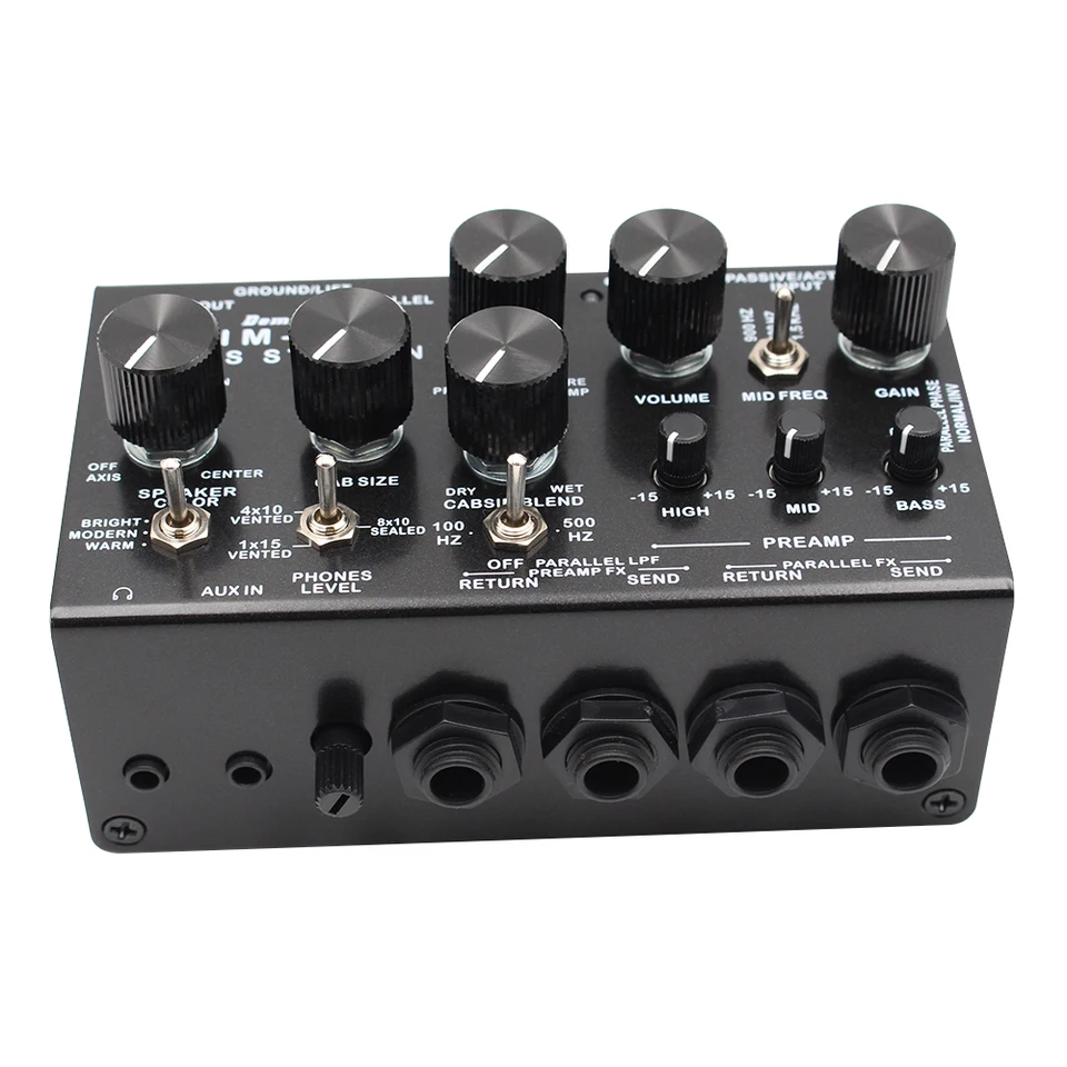 High Quality Demonfx SIM-AMP Simplifier Bass Station | Preamp