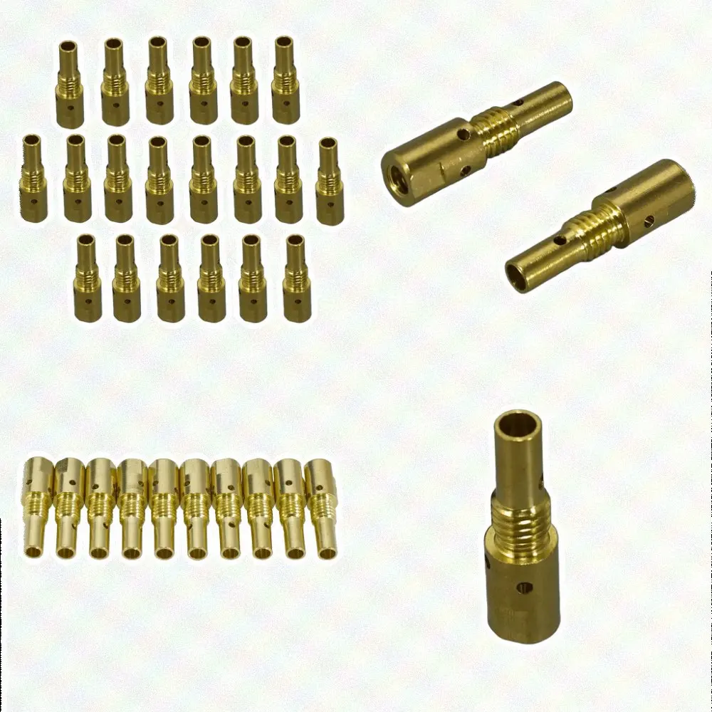 for contact Holder for MIG/MAG Welding Fits MB25 25AK Part Number 140 0001 High Resistance Brass Material for Stability