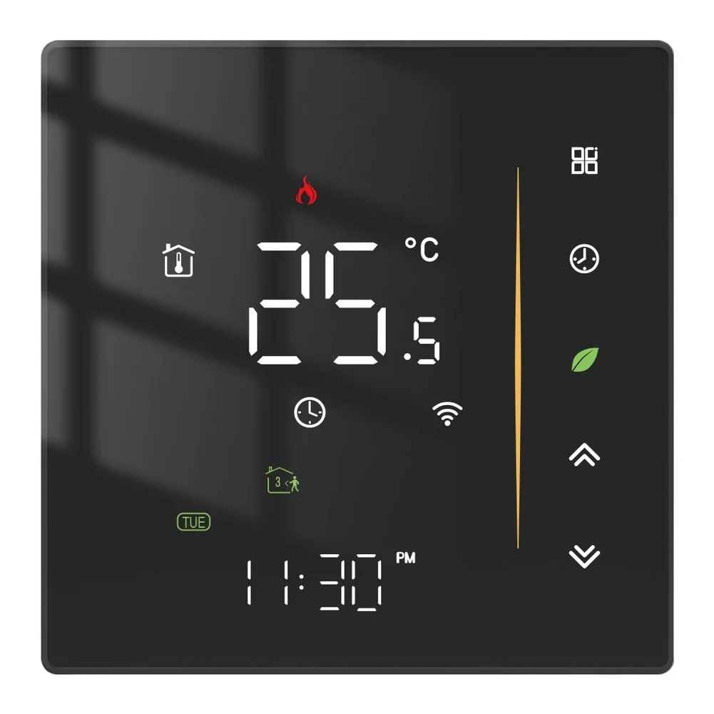 for Smart Floor Heating Solutions Smart Thermostat Underfloor Heating Regulator WiFi Floor Thermostat Flame Retardant ABS