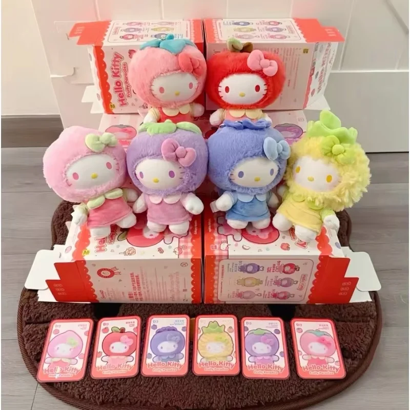 

В наличии, настоящая серия Fruity Paradise, слепая коробка, милые модные игрушки, подвески, сумки, украшения, загадочная коллекция на день рождения, милые подарки