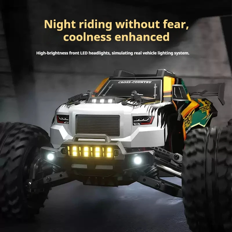 SG110PRO 1:10 Scale High Speed 4WD Brushed RC Off Road Monster Truck 40KM/H 550 Motor 60A ESC Metal Transmission All Terrain