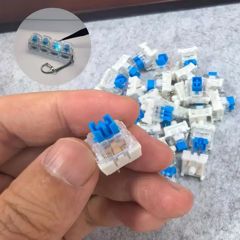 10/20/50Pcs Keyboard Switch Keyboard Clicker Key Replacement Tactile Switch Plastic For Replacement Accessories-New