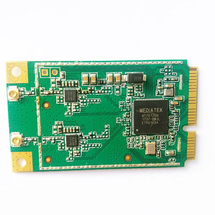 1200M Wifi Draadloze Pcie Wifi Usb Adapter MT7612E Wifi 802.11a/B/G/N 2.4Ghz & 5G Dual Band Module 1200M2.4G/300M 5G/867M