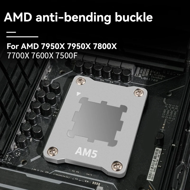 AM5 CPU Contact Frame - AM5 Antibending Frame For Enhanced Stability, Suitable For AM5 Cpus Fixing Buckle