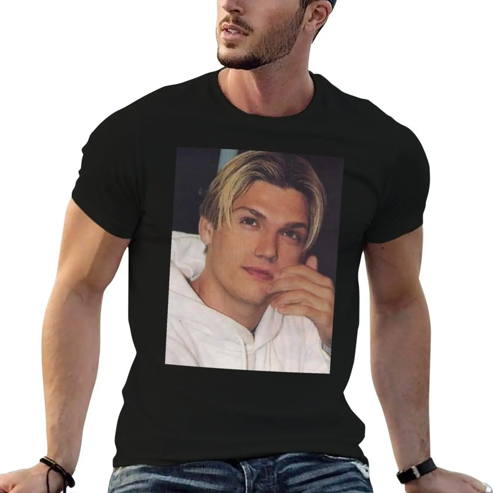 Nick Carter T-Shirt anime tshirt quick drying mens big and tall t shirts