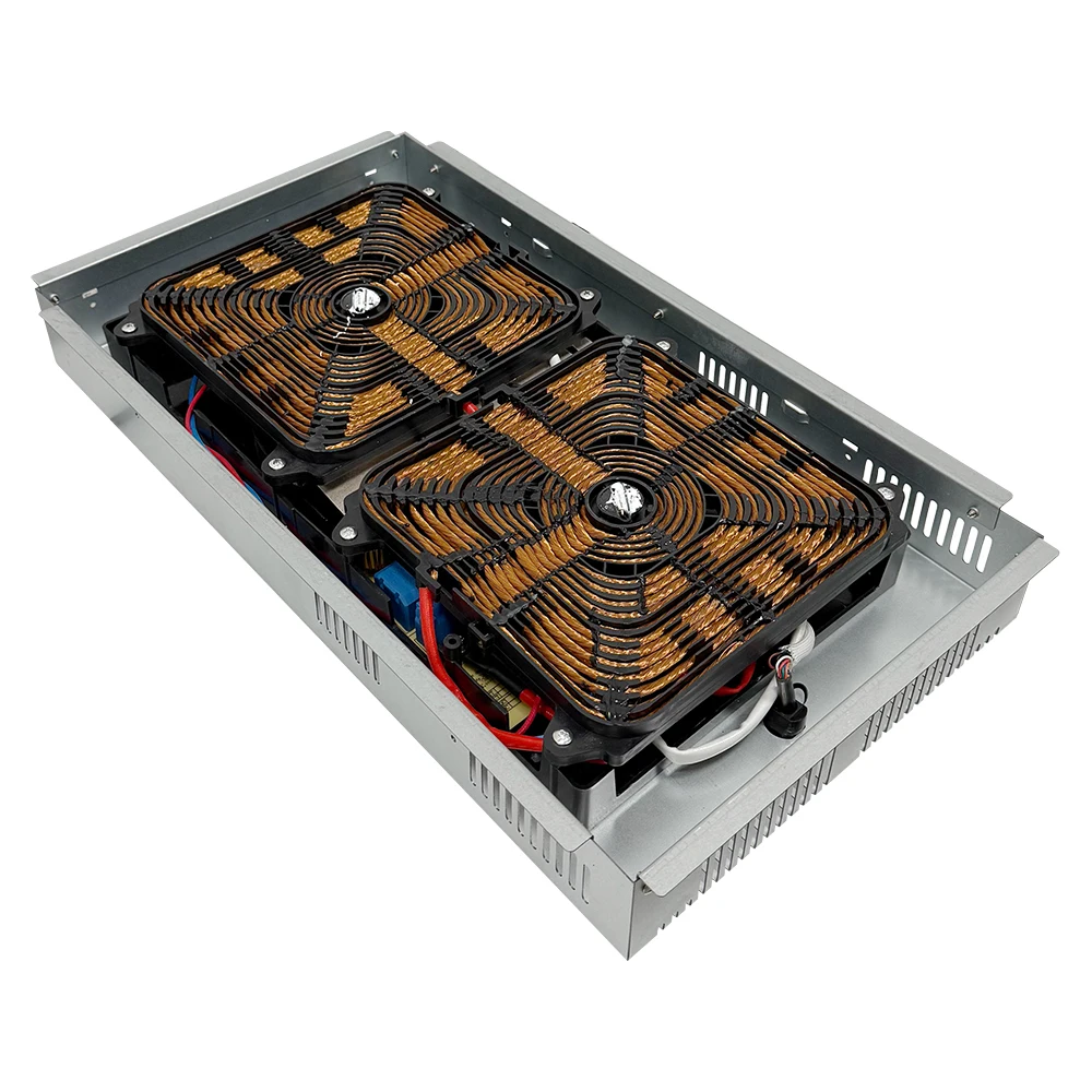 Domino Invisible Flex Induction Cooktop Built In Hidden Free Zone Dual Burner Seamless Kitchen   Electric Stove