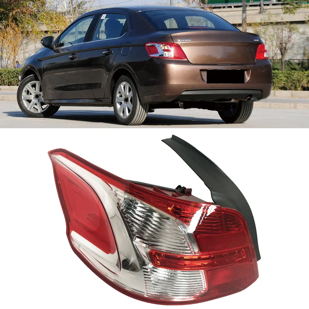 

Rear bumper tail light tail lamp for Peugeot 301 2014 2015 2016 taillights taillamps brake light