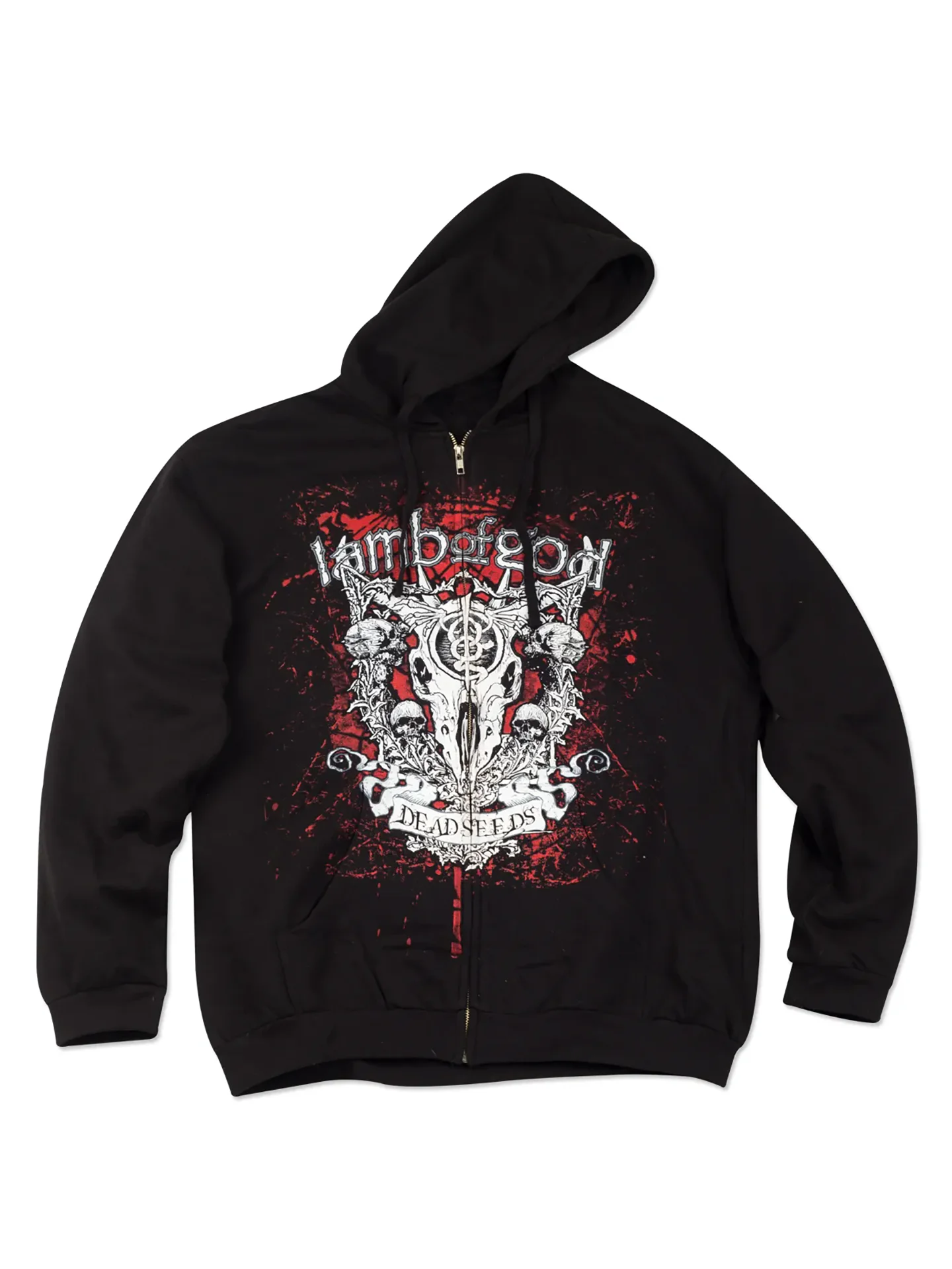 

Толстовка с металлической молнией Lamb of God в стиле панк k, мужская хлопковая повседневная толстовка из джета, молодежный тренд, осенне-зимняя модная одежда