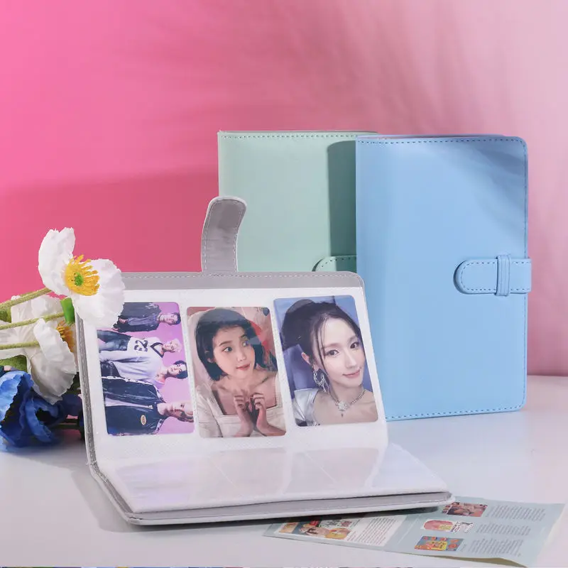 108 Sheets Portable 3 inch Photo Album for Fujifilm Instax Mini 12 for Collection Celebrity Photos Ticket Card Collection Book