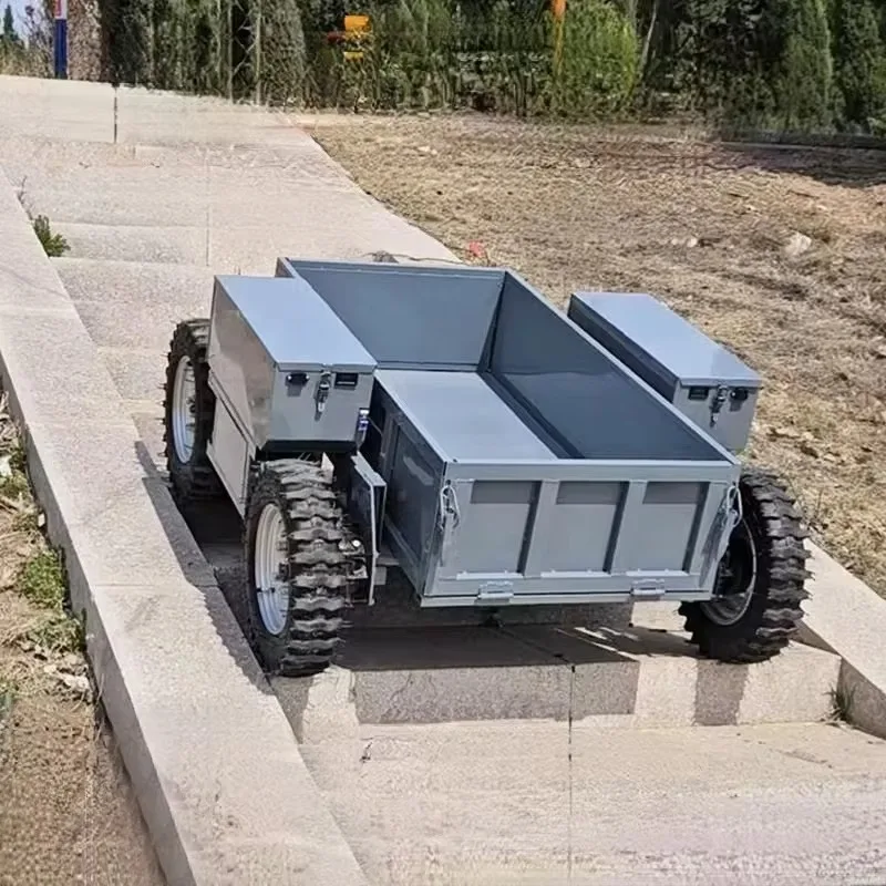 

Best-selling All Terrain Remote Control 4WD Transport Vehicle Carrier Mountain Agricultural Climbing Electric Transportation Car