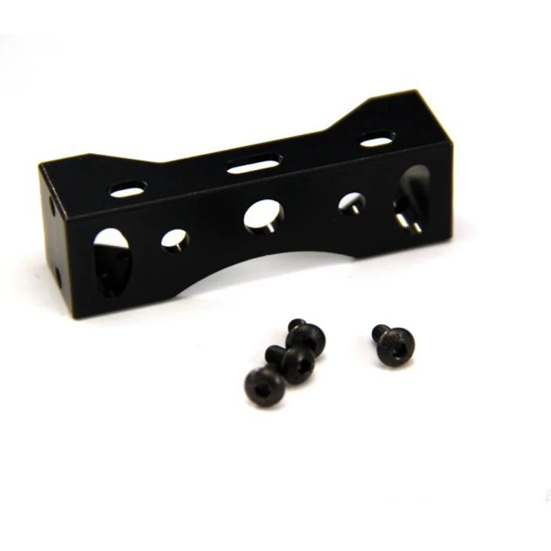 Metalen Zwarte Beam Cross The Bridge voor 1/14 Tamiya RC Truck Scania Benz MAN Volvo DIY Onderdelen