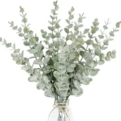 10-50PCS DIY Artificial Eucalyptus Wall Hanging Decor Greenery Boho Home Decorations Farmhouse Rustic Plants for Wedding