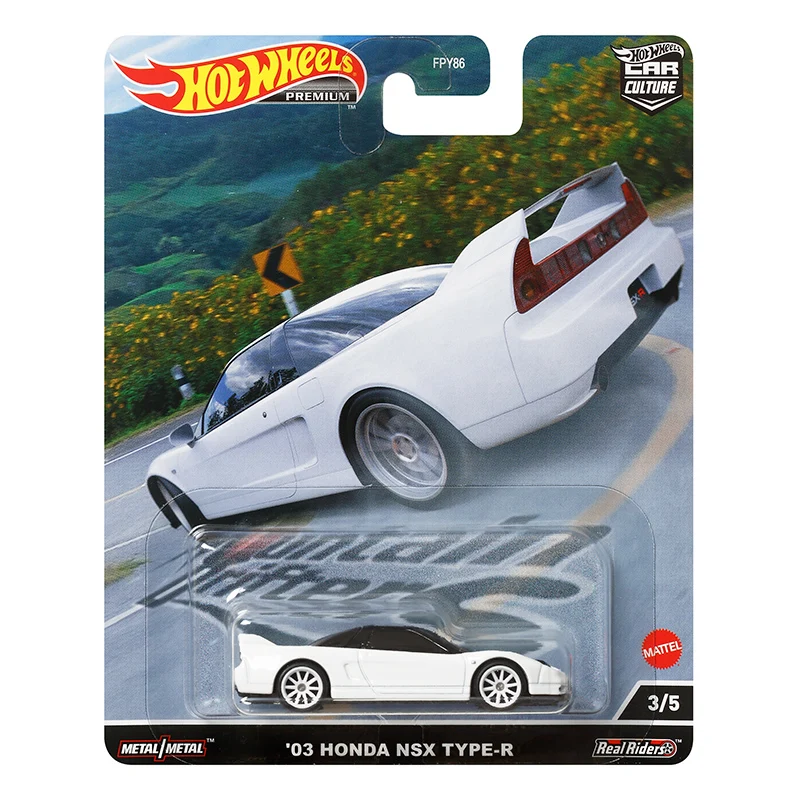 Original Hot Wheels Premium Car Culture Mountain Drifters Diecast 1:64 Voiture Toyota AE86  Honda Nsx Kid Boys Toys for Children