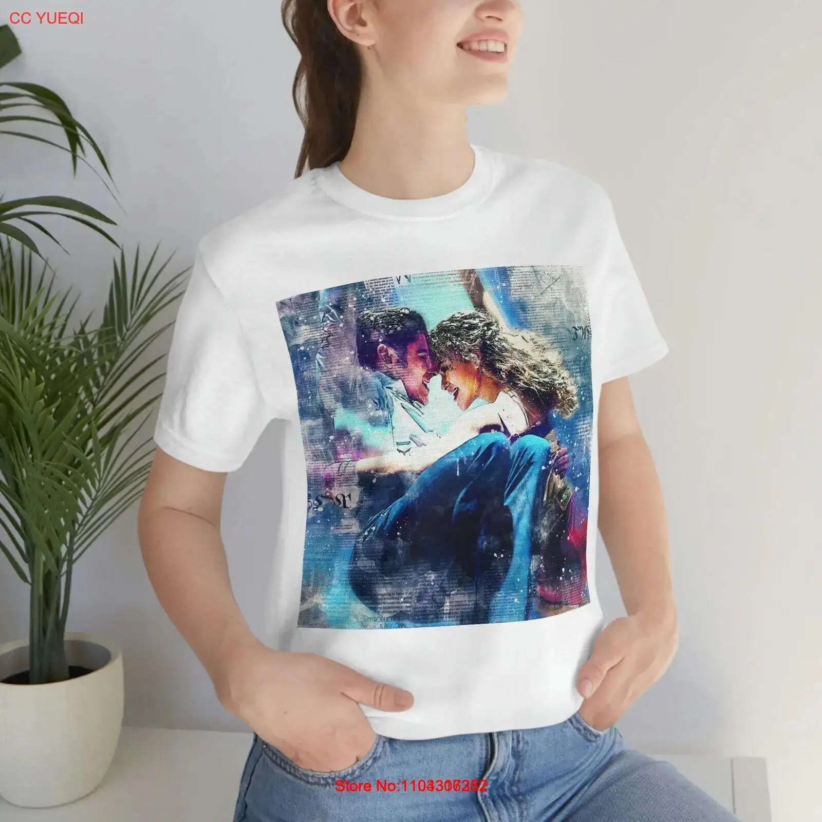 Vintage The greatest showman Shirt fan art Zendaya and Zac Efron Unisex Tee Shi