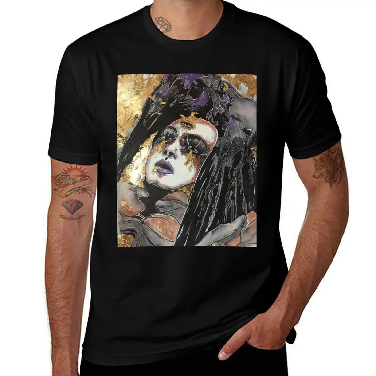 Morrigan’s Visions T-Shirt Plus Size Simple Casual Top T-Shirt