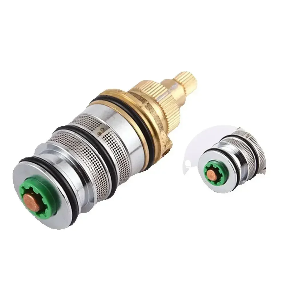 

Картридж термостатического клапана, смесительный клапан для ванны/душа, ремонтный комплект латунного стержня клапана, термостатический клапан солнечного водонагревателя