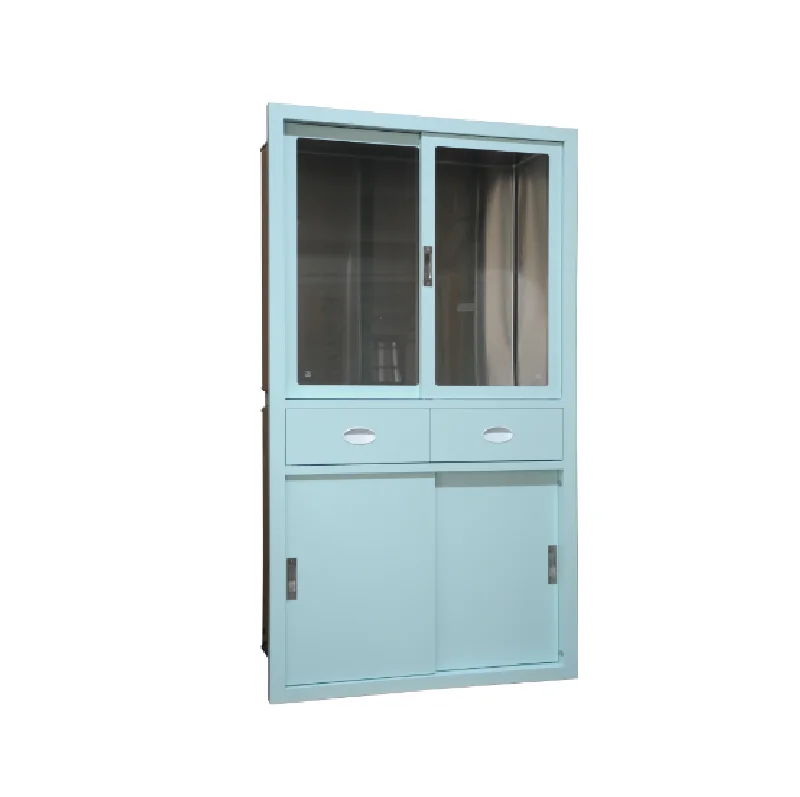 スチール製病院クリニック薬品保管キャビネット（引き出し付き）病院家具