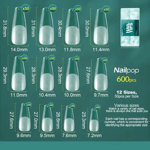 10 best sales झूठे नाखून युक्तियाँ - №4