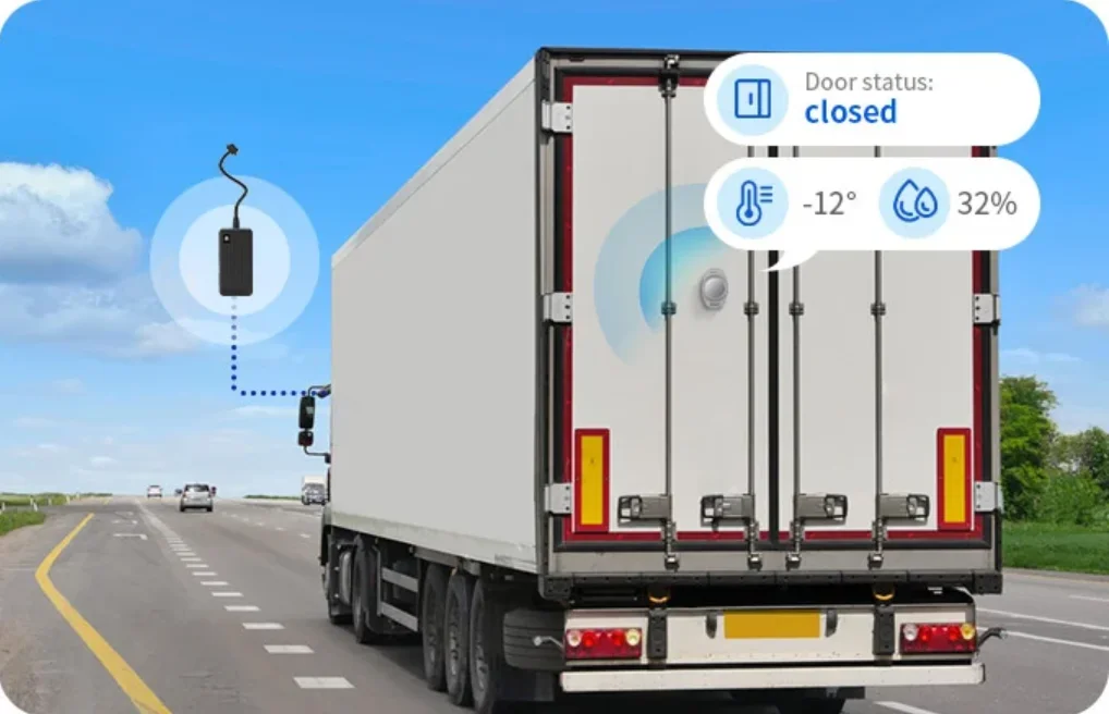 Industrial Smart Wireless Small Bluetooth Temperature Humidity Sensor for Cold Chain Transportation