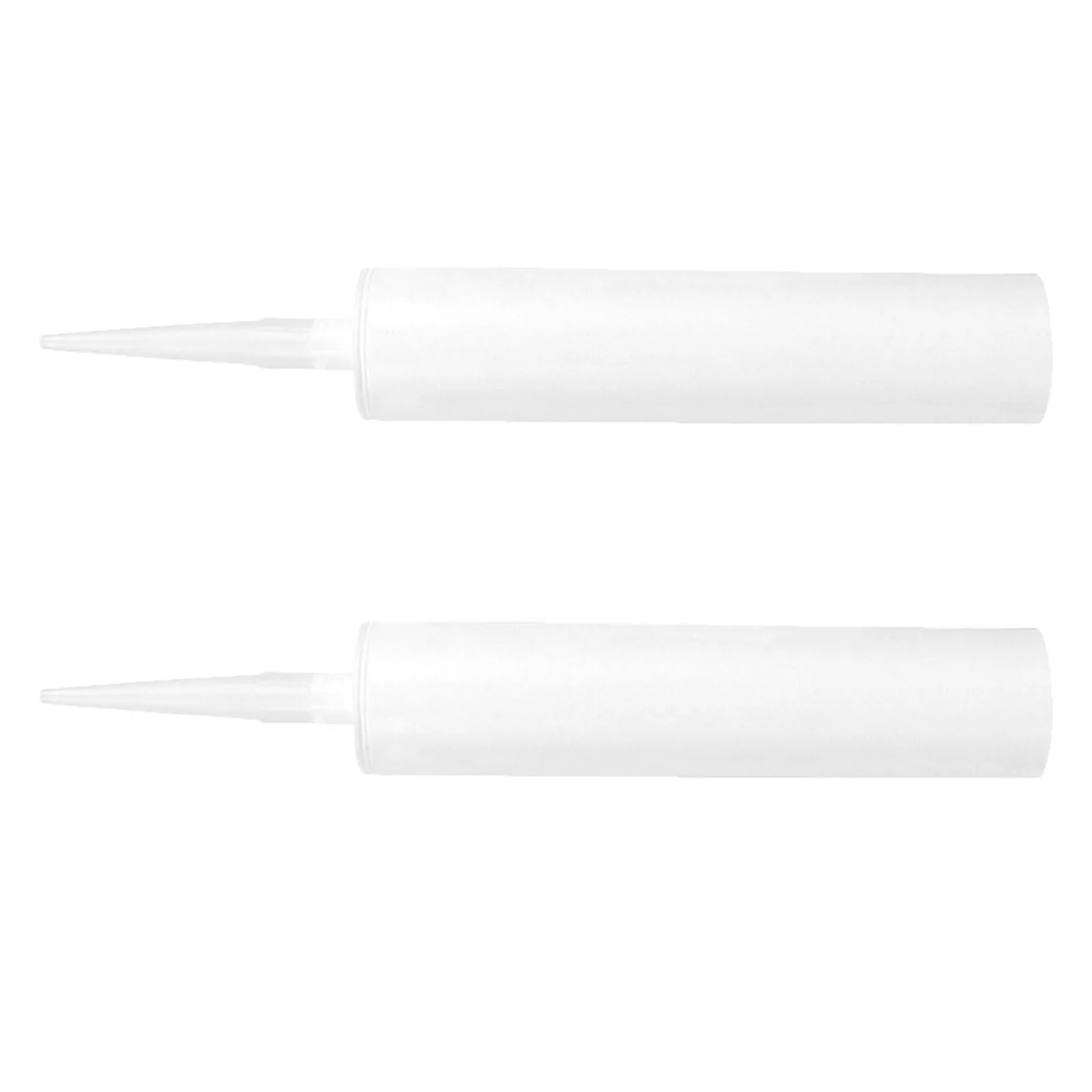 

2pcs Empty Caulking Tubes Fillable Sealant Tubes For Epoxy Grouting Tile Latex Cracks Repair Reusable Squeeze Pipes