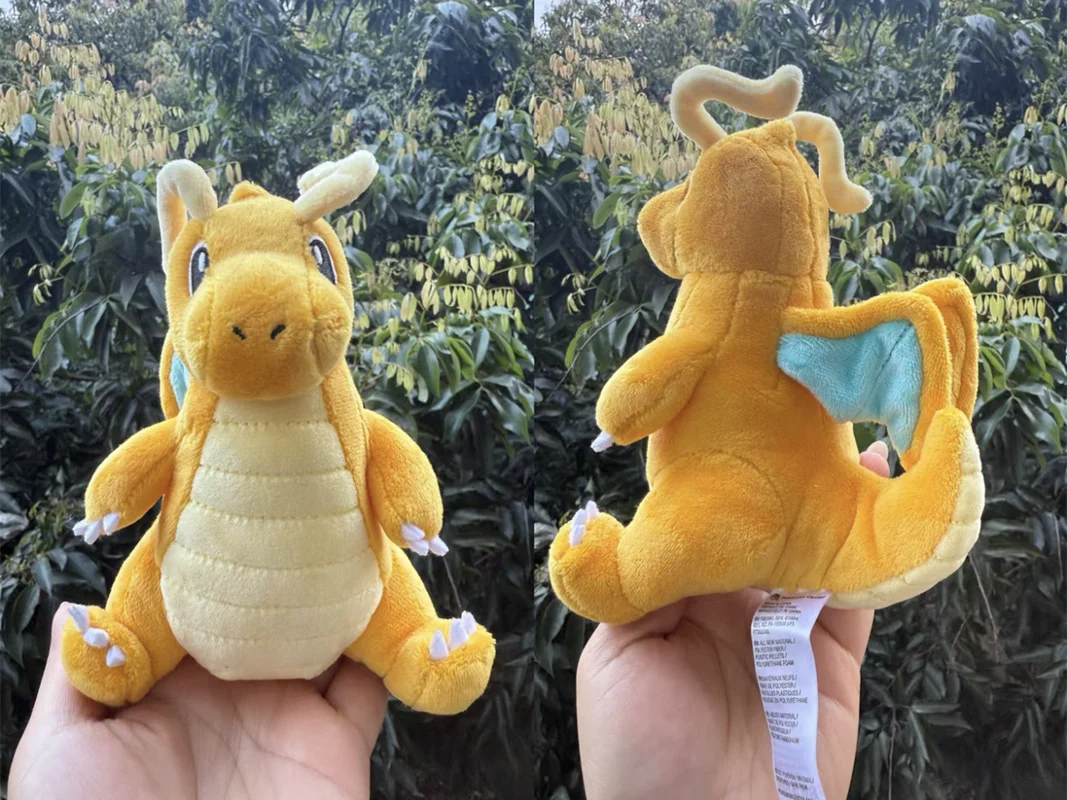 New Pokemon Dragonite Plush Mini Fit Original Sitting Cuties doll toys Christmas Gift For Child Kids